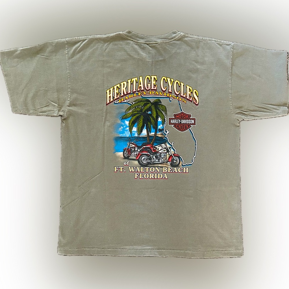 Vintage Harley-Davidson of Ft. Walton Beach FL shirt Large